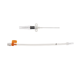 Catheter động mạch, có dây nối